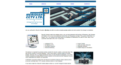 Desktop Screenshot of meridian-security.com